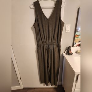 Navy green jumpsuit from Old Navy